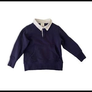 Hanna Anderson Navy Rugby Shirt